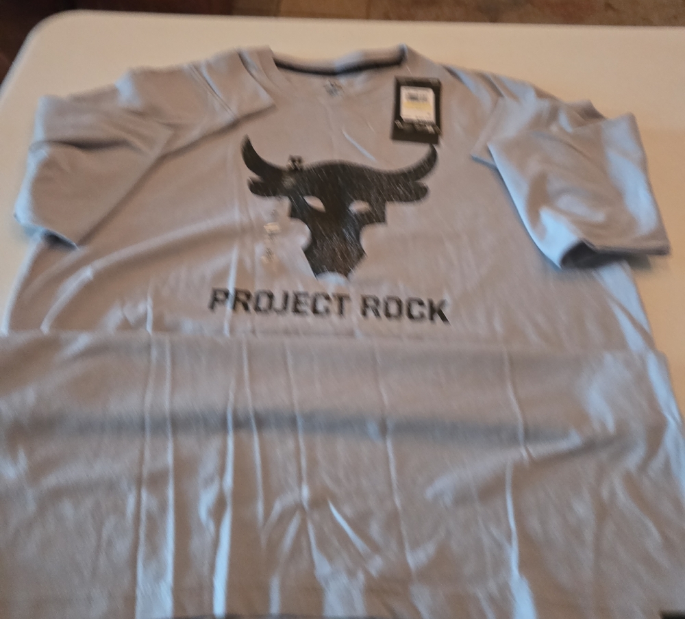 Under Armour Project Rock Gray Tee